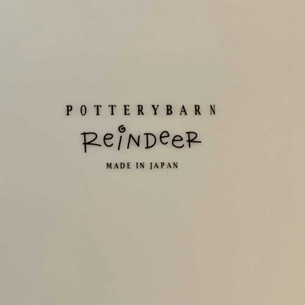 Pottery Barn Rudolph Reindeer 12